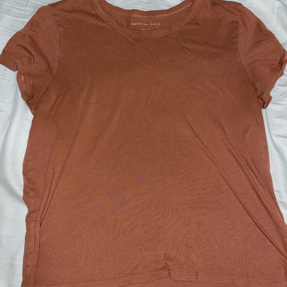 American eagle orange short sleeve